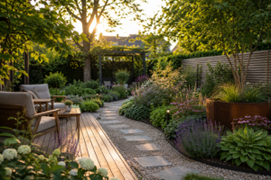 onderhoudsvriendelijke tuin